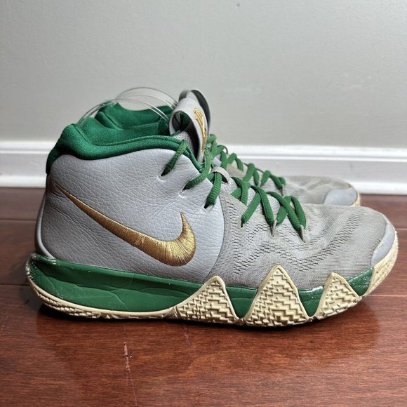 Kyrie Boston Celtics Cheap Kyrie Silver Green Discount